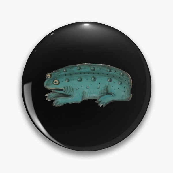 Item preview, Bizarre Medieval Marginalia Frog Art designed and sold by bsoguvemm41.