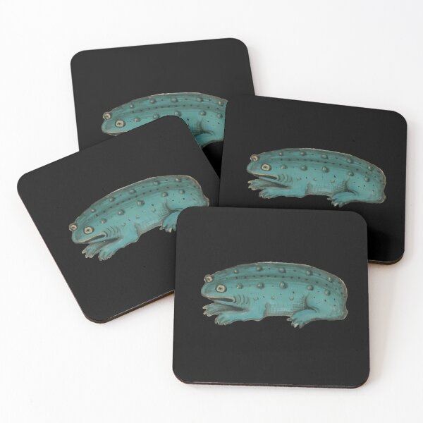 Item preview, Bizarre Medieval Marginalia Frog Art designed and sold by bsoguvemm41.