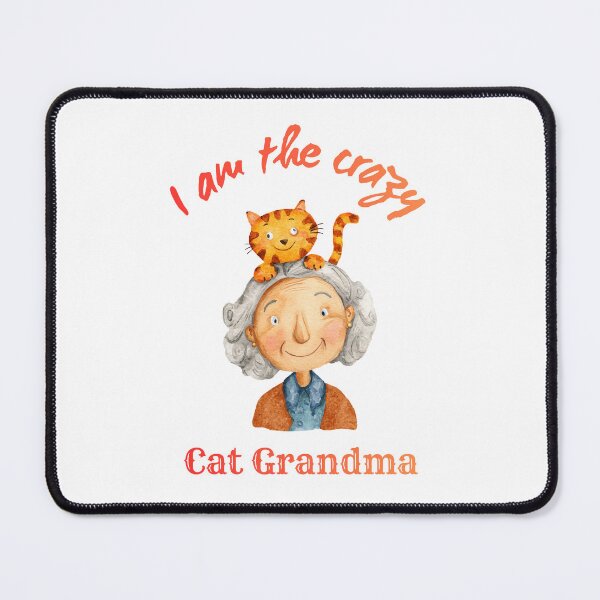 Item preview, I Am The Crazy Cat Grandma. designed and sold by Dinasshop.