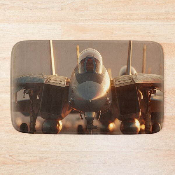 Item preview, F-14 Tomcat on an Airstrip - Aviation, Patriotic Series designed and sold by Mission Ready.