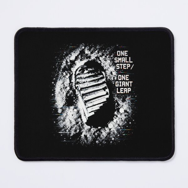 Item preview, One Small Step Moon Footprint Space designed and sold by SplashTastic.