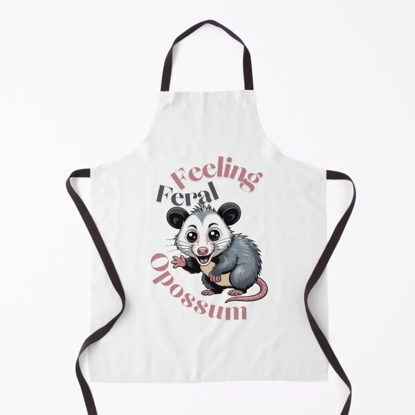 Item preview, Feeling Feral Funny Opossum Trash Panda designed and sold by bsoguvemm41.