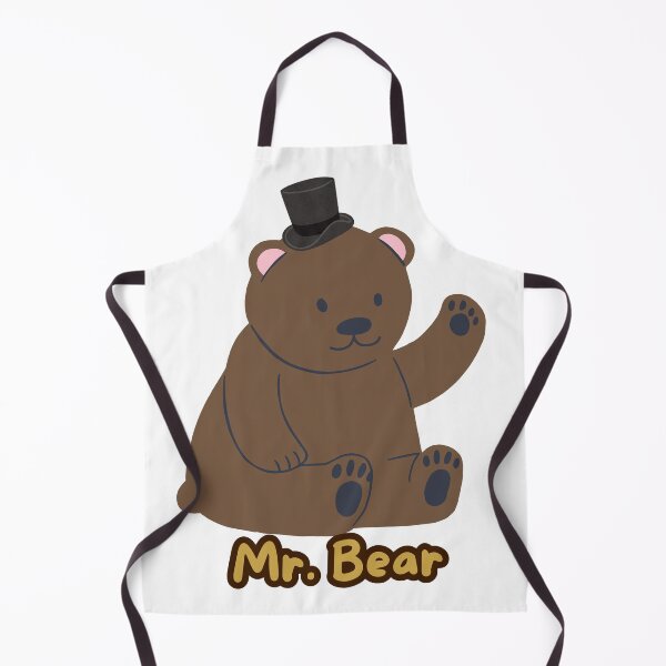Item preview, Cute brown bear with a top hat (Mr. Bear) designed and sold by geekmania48.