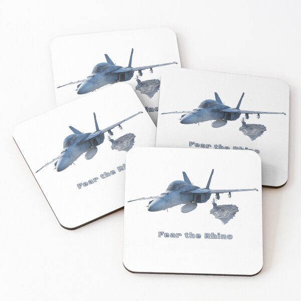 Item preview, Fear the Rhino - F/A 18-E/F Super Hornet Carrier Ops designed and sold by Mission Ready.