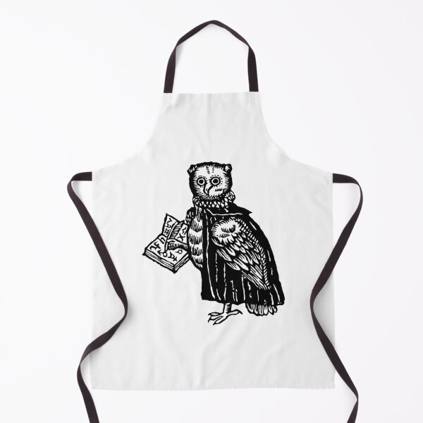 Item preview, Medieval Marginalia Astrologer Owl Art designed and sold by bsoguvemm41.