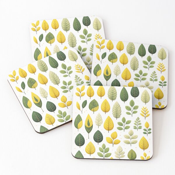 Item preview, Nature Leaves Pattern – Minimal Botanical Art Design designed and sold by ArtoryNest.