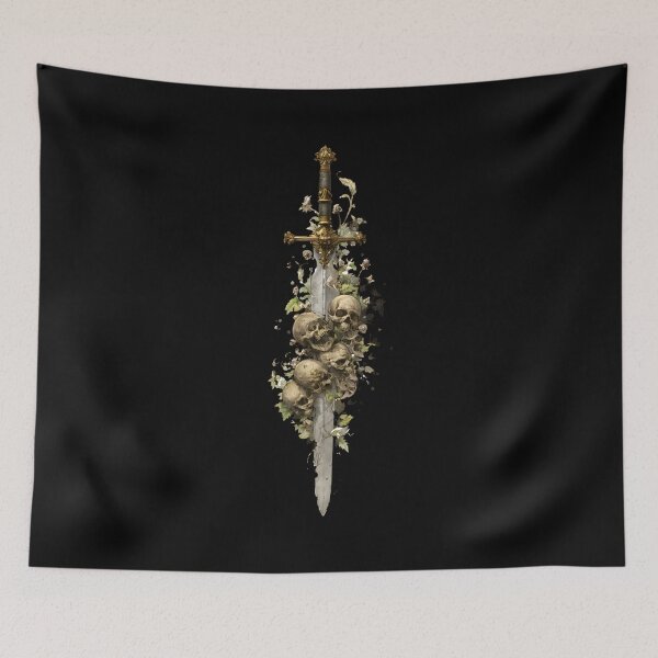 Item preview, Necromancer Skull Sword - Fantasy Weapon, Longsword, Shortsword designed and sold by Mission Ready.