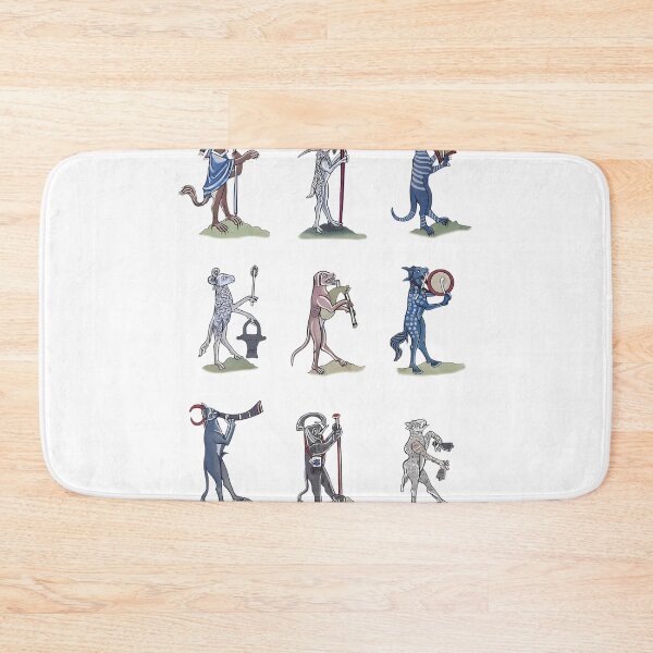Item preview, Medieval Marginalia Animal Procession designed and sold by bsoguvemm41.