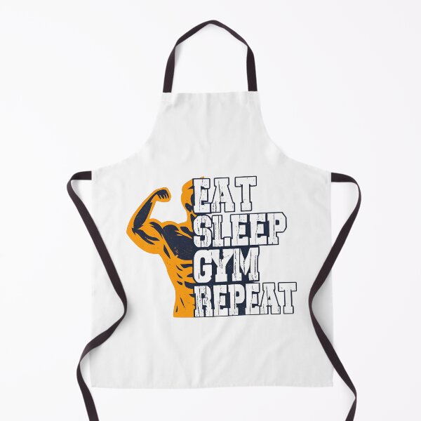 Item preview, Eat Sleep Gym Repeat Gym Shirt designed and sold by Mavriboy.