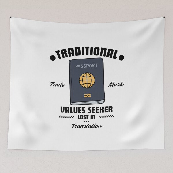 Item preview, Traditional values seeker lost in translation designed and sold by Peerless-Prime.