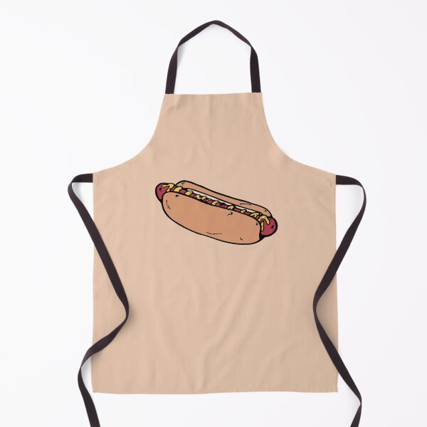 Item preview, Just a Hot Dog -- minimalist foodie designed and sold by The Sporty Nerd.
