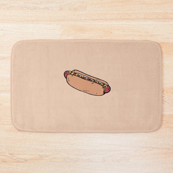 Item preview, Solo un perrito caliente: un amante de la comida minimalista. designed and sold by The Sporty Nerd.