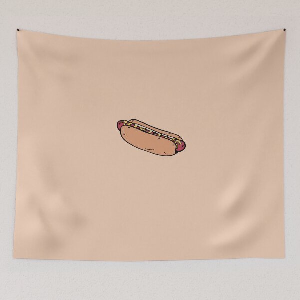 Item preview, Solo un perrito caliente: un amante de la comida minimalista. designed and sold by The Sporty Nerd.