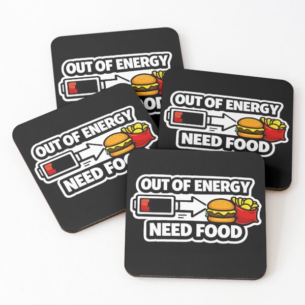Item preview, Out Of Energy Need Food Funny Low Energy Design designed and sold by Timeless Junction.