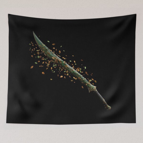 Item preview, The Autumnal Edge - Elven Fantasy Sword designed and sold by Mission Ready.