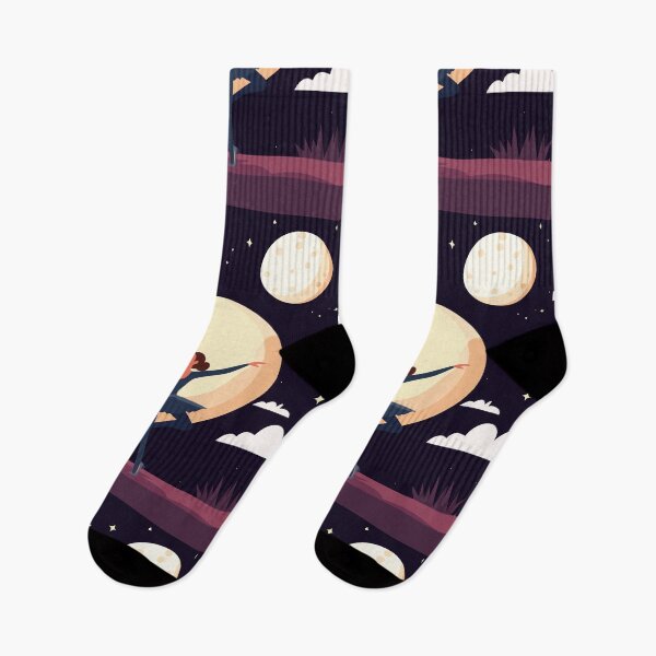 Item preview, Ballerina Dancing With Cat Under Moon Lover designed and sold by VISO-art.