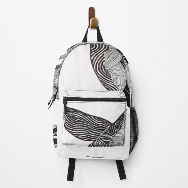 Item preview, Hand Drawn Humpback Whale – Ocean Line Art designed and sold by Geometry Art.