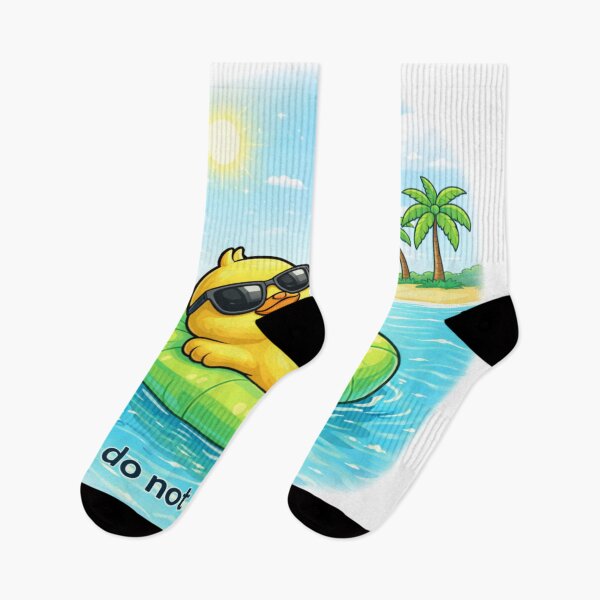 Item preview, Chill Duck on Float – do not disturb designed and sold by ArtoryNest.