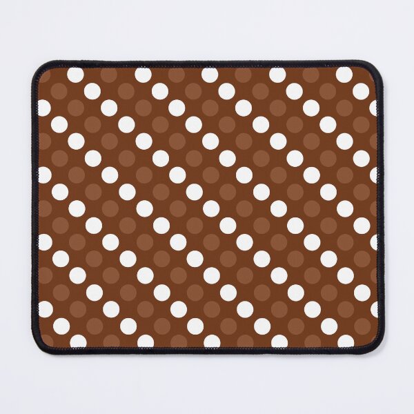 Item preview, Brown and White Polka Dots (DL) designed and sold by POLKAIWERX.