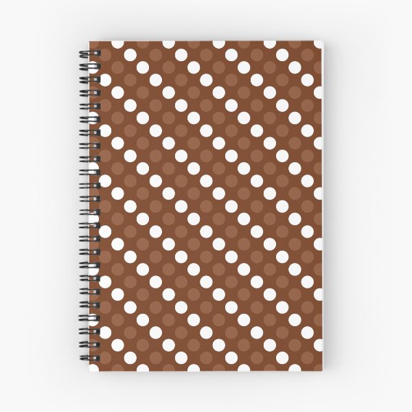 Item preview, Brown and White Polka Dots (DL) designed and sold by POLKAIWERX.