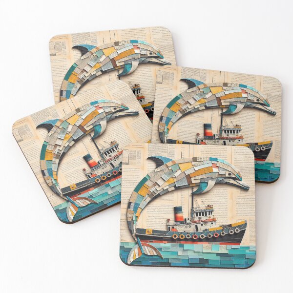 Item preview, Unleash your inner dolphin through paper art designed and sold by Vanich-Panich.