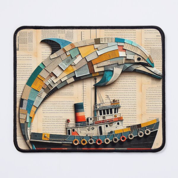 Item preview, Unleash your inner dolphin through paper art designed and sold by Vanich-Panich.