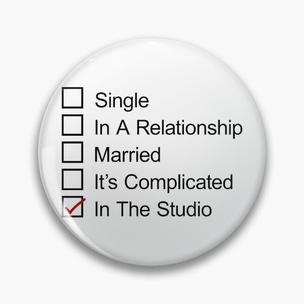Item preview, Relationship Status (In The Studio)  designed and sold by Texterns.