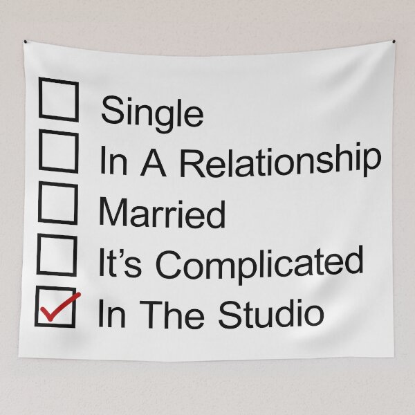 Item preview, Relationship Status (In The Studio)  designed and sold by Texterns.