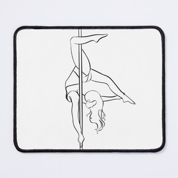 Item preview, Dancing with Gravity - Pole Dance Aesthetic Illustratiom designed and sold by luvrest.
