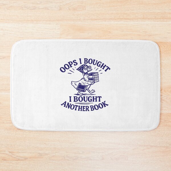 Item preview, Oops I Bought Another Book, Funny book lover designed and sold by CloudyPress.