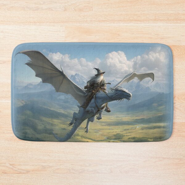 Item preview, Wizard Riding a Dragon v.1 - Fantasy Series designed and sold by Mission Ready.