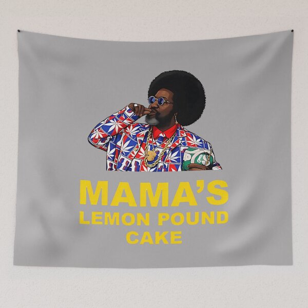 Item preview, Mama's Lemon Pound Cake Funny Afroman Viral Meme designed and sold by CriseldaBruning.