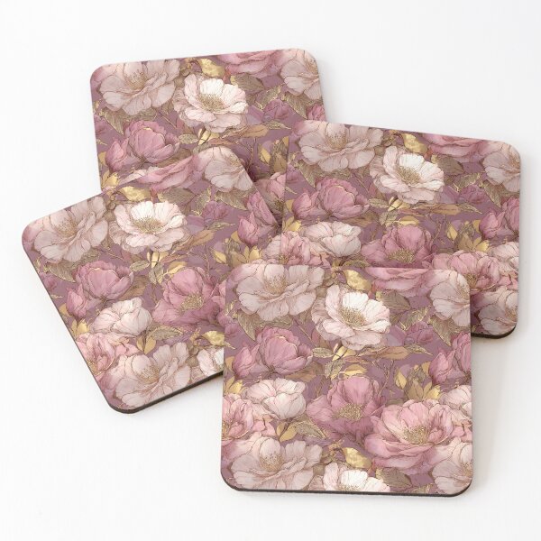 Item preview, Chic Gardenias Texture  - Flower Bouquet Pattern  - Gifts For Grandma designed and sold by RoyalStarsPatts.