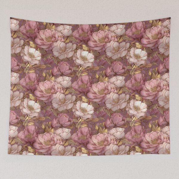 Item preview, Chic Gardenias Texture  - Flower Bouquet Pattern  - Gifts For Grandma designed and sold by RoyalStarsPatts.