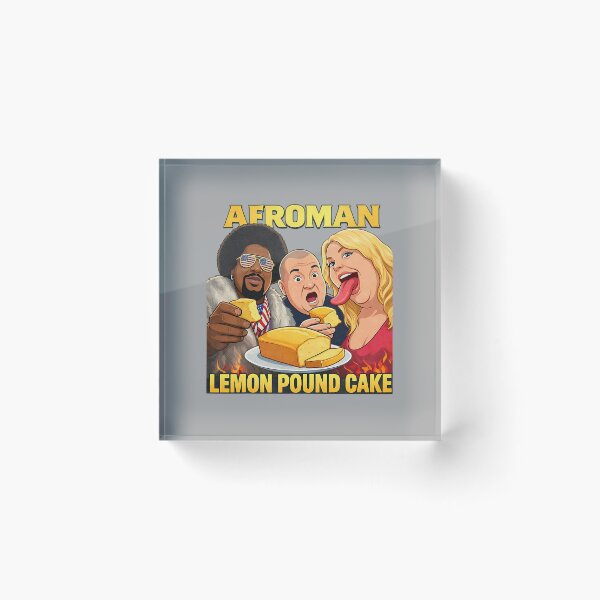 Item preview, Lemon Pound Cake Funny Afroma  designed and sold by CriseldaBruning.