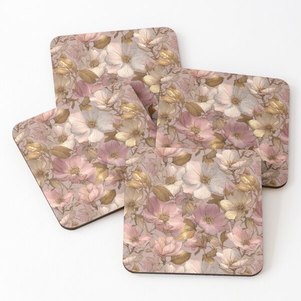 Item preview, Classic Gardenias Print - Flower Floral Pattern  - Gifts For Guys designed and sold by RoyalStarsPatts.