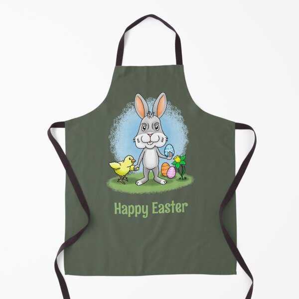 Item preview, Happy Easter greetings from the Easter Bunny and the Chicken designed and sold by Restarter.