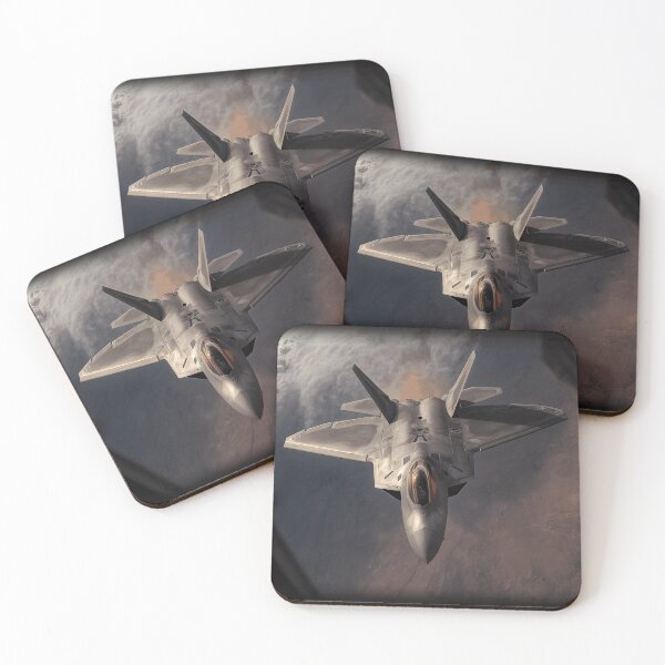 Item preview, F-22 Air Dominance Raptor Jet Fighter - Patriotic Series designed and sold by Mission Ready.