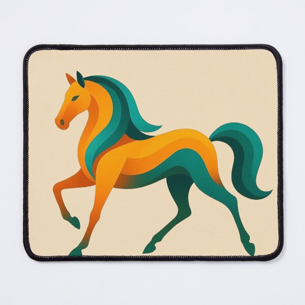 Item preview, Abstract Horse – Vibrant Dynamic Design designed and sold by Dogandesighn.