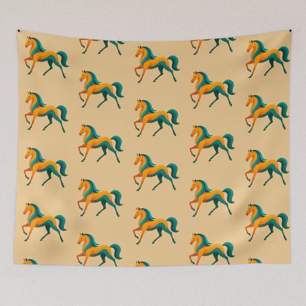 Item preview, Abstract Horse – Vibrant Dynamic Design designed and sold by Dogandesighn.