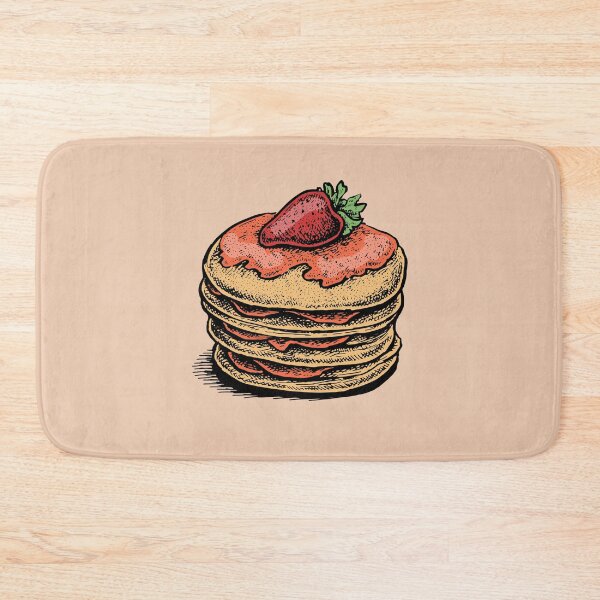 Item preview, Solo una pila de panqueques: comida minimalista designed and sold by The Sporty Nerd.