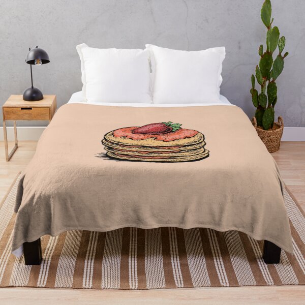 Item preview, Just a Stack of Pancakes -- minimalist foodie designed and sold by The Sporty Nerd.