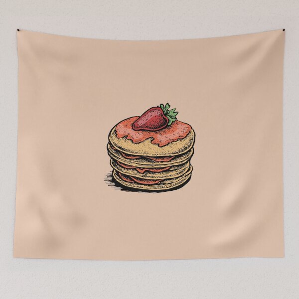 Item preview, Solo una pila de panqueques: comida minimalista designed and sold by The Sporty Nerd.