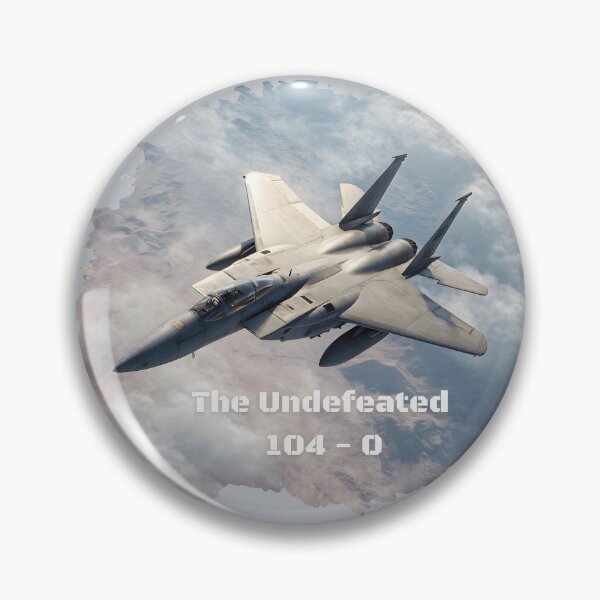 Item preview, The Undefeated F-15, 104 - 0 .v3 - Patriotic Series designed and sold by Mission Ready.