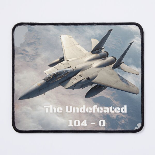 Item preview, The Undefeated F-15, 104 - 0 .v3 - Patriotic Series designed and sold by Mission Ready.