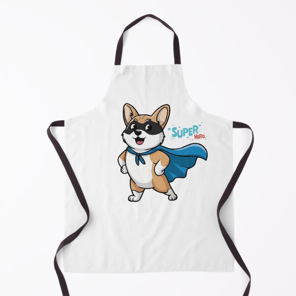 Item preview, Corgi Superhero Mask – Cute Dog Hero Illustration designed and sold by mcraft studio.