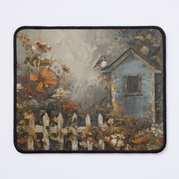 Item preview, Vintage Birdhouse in Blooming Summer Garden Painting designed and sold by Sergey Sedunov.