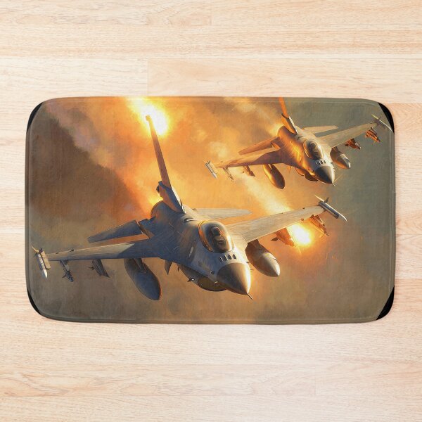 Item preview, F-16 Falcon Fighter Jet - Patriotic Series designed and sold by Mission Ready.