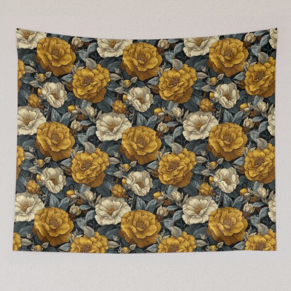 Item preview, Flourishing Gardenias  - Flower Bouquet Pattern  - Gifts For Husband designed and sold by RoyalStarsPatts.
