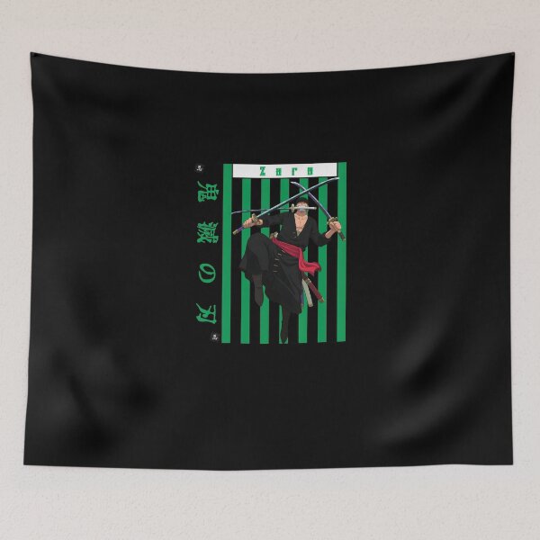 Item preview, Anime Samurai Swordsman – Three Sword Warrior designed and sold by aztra-art.